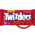 Twizzlers Twists Strawberry Licorice Candy Zipper Bag - 32oz