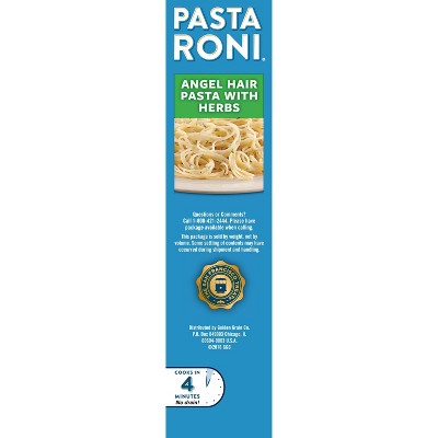 Pasta Roni Angel Hair Pasta with Herbs - 4.8oz