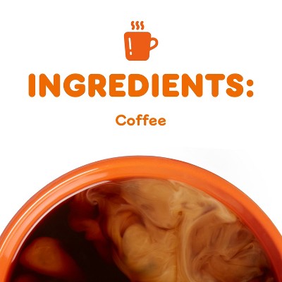 Dunkin' Original Blend Medium Roast Ground Coffee Canister - 30oz: Arabica Beans, Source Varies