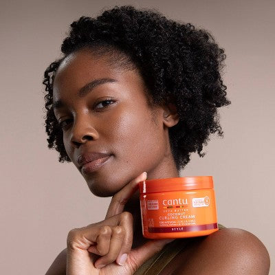 Cantu Natural Hair Coconut Curling Cream with Shea Butter
