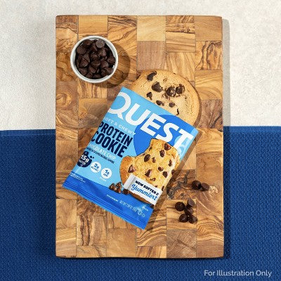Quest Nutrition 15g Protein Cookie - Chocolate Chip Cookie - 4ct