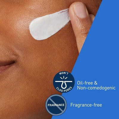 CeraVe Face Moisturizer with Sunscreen, AM Facial Moisturizing Lotion for Normal to Dry Skin - SPF 30
