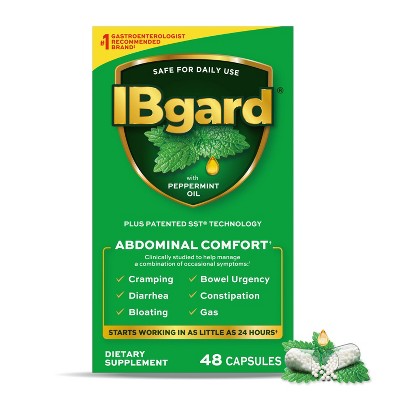 IBgard Daily Gut Health Support Dietary Supplement - 48ct