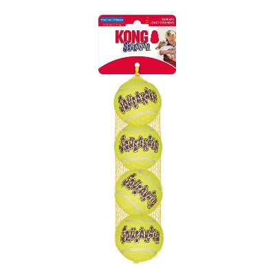 KONG SqueakAir Tennis Ball Dog Toy - Yellow