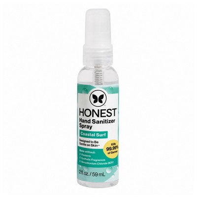 The Honest Company Hand Sanitizer Spray - Coastal Surf - 2 fl oz