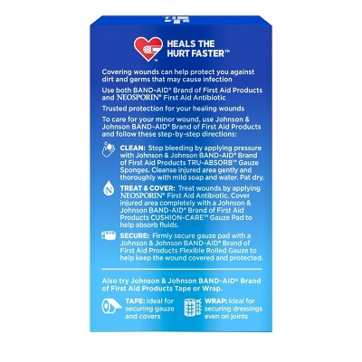 Johnson & Johnson Brand First Aid Product Flexible Rolled Gauze - 2in x 2.5yd