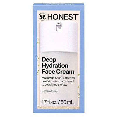 Honest Beauty Deep Hydration Face Cream with Shea Butter - 1.7 fl oz