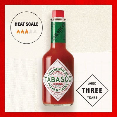 TABASCO Pepper Sauce - 12oz: Gluten-Free, Vegan