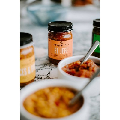 Double Take Salsa El Jefe Smoked Hatch Salsa - 13.5 oz: Mild Spice Level
