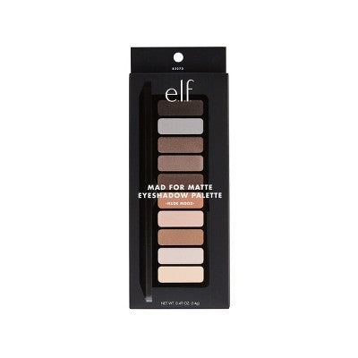 e.l.f. Mad for Matte Eyeshadow Palette Nude Mood - 0.49oz