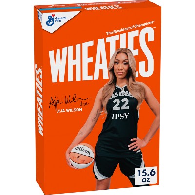 Wheaties Breakfast Cereal -15.6oz - General Mills: Whole Grain, Low Fat