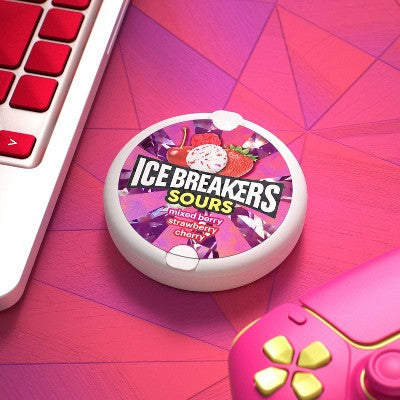 Ice Breakers Sours Mixed Berry Sugar Free Mint Candies - 1.5oz