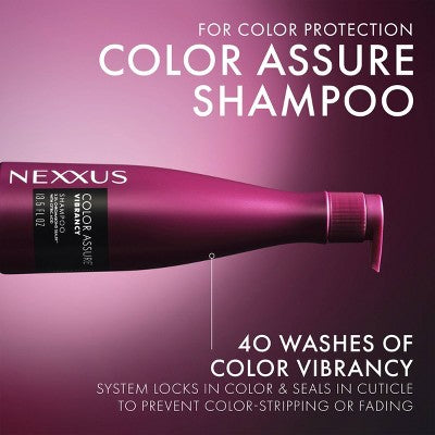 Nexxus Color Assure Shampoo for Color-Treated Hair with Elastin Protein and Quinoa - Sulfate Free - 13.5 fl oz
