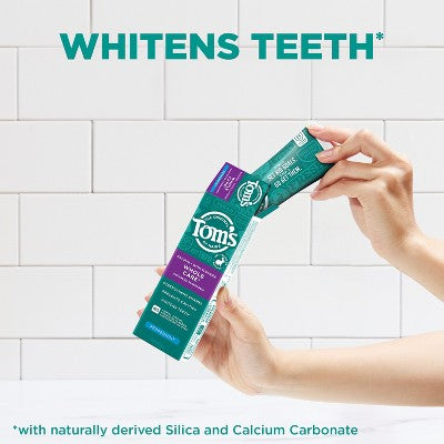 Tom's of Maine Whole Care Peppermint Toothpaste 2pk/4oz