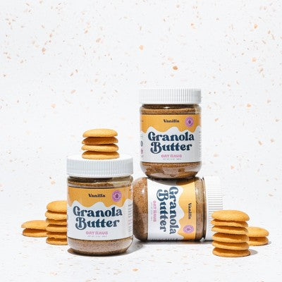 Oat Haus Vanilla Granola Butter - 12oz: Creamy, No Certified Synthetic Colors