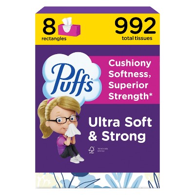 Puffs Ultra Soft Facial Tissue
