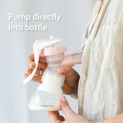 nanobebe Breast Milk Baby Bottle - 3pk