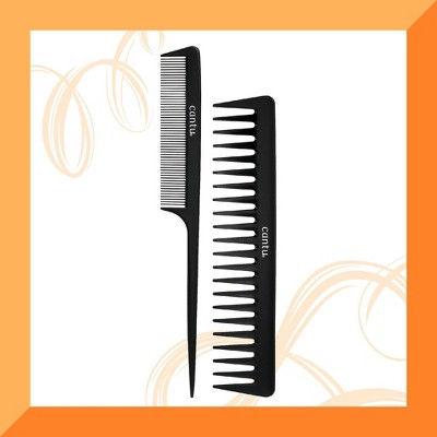 Cantu Style Carbon Fiber Combs - 2ct