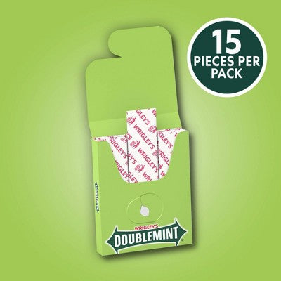 Wrigley's Doublemint Bulk Chewing Gum Value Pack - 15ct/3pk