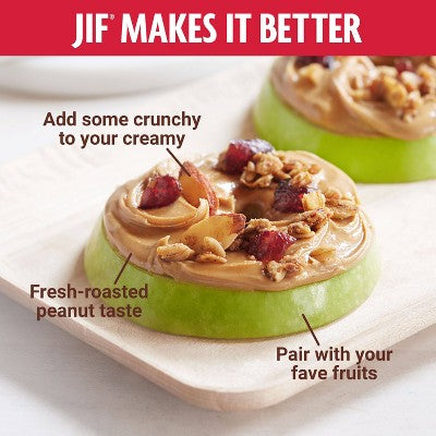 Jif Creamy Peanut Butter - 40oz: Gluten-Free, No Preservatives