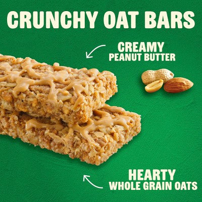 Nature Valley Crunchy Peanut Butter Granola Bars - 6ct/8.94oz: No Artificial Flavors, Whole Grain