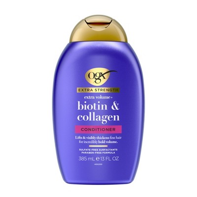 OGX Biotion & Collagen Extra Strength Volumizing Conditioner for Fine Hair - 13 fl oz