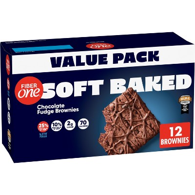 Fiber One Chocolate Fudge Brownies - 10.6oz - 12ct