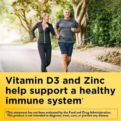 Nature Made Calcium Magnesium Zinc with Vitamin D3, Calcium Supplement for Bone Support, USP Verified - 300 Tablets