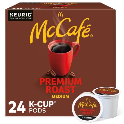 McCafe Premium Roast Keurig K-Cup Coffee Pods - Medium Roast - 24ct/8.3oz