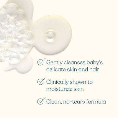 Pipette Baby Shampoo + Wash Fragrance Free - 11.8 fl oz