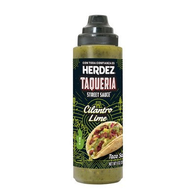 Herdez Taqueria Street Sauce Cilantro Lime - 9oz: Mild Spice Level