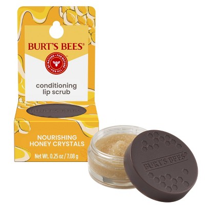 Burt's Bees Natural Conditioning Lip Scrub with Exfoliating Honey Crystals - 0.25oz
