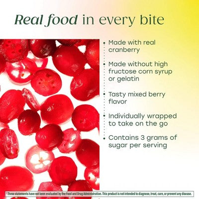 MegaFood Womens Multivitamin with Vitamin D & Vitamin B, Vegetarian - Mixed Berry Soft Chew- 30ct