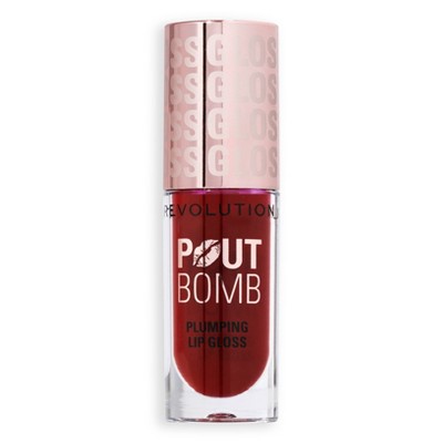 Makeup Revolution Pout Bomb Plumping Gloss - 0.15 fl oz