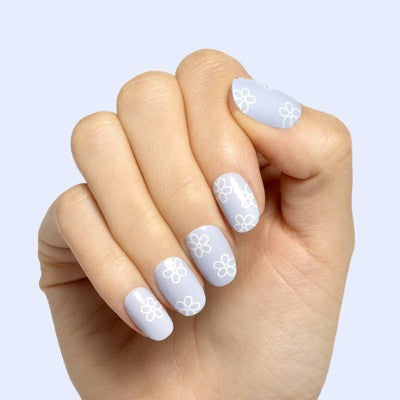 Olive & June Press-On Nails - S Round - Floral Doodle
