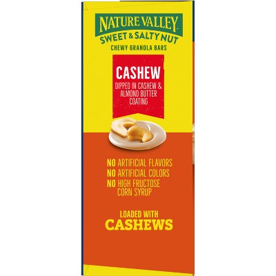 Nature Valley Sweet and Salty Cashew Value pack - 12ct