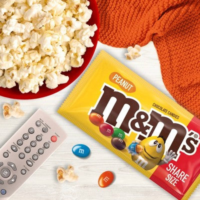 M&M's Peanut Halloween Chocolate Candy - 3.27oz