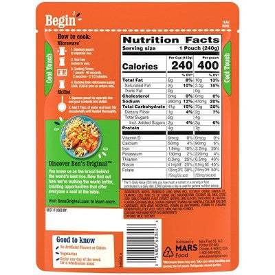 Ben's Original Cilantro Lime Rice Mix - 8.5oz