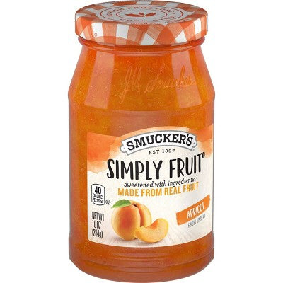 Smucker's Simply Fruit Apricot Fruit Spread - 10oz