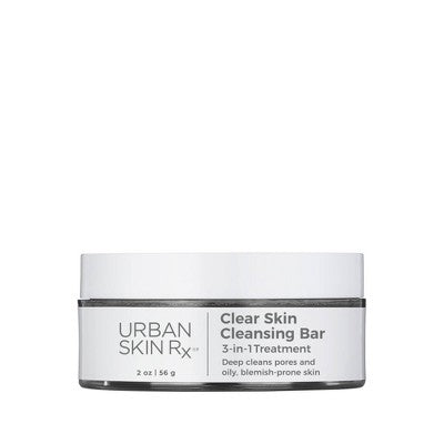 Urban Skin Rx 3-in-1 Clear Skin Cleansing Bar - 2.0oz