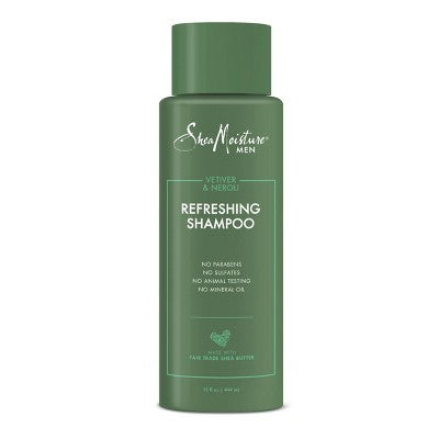 SheaMoisture Men Refreshing Shampoo - Vetiver & Neroli - 15 fl oz