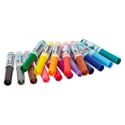 Crayola 16ct Washable Pip-Squeaks Broad Line Markers, Toddler School Supplies, Classroom Essentials for Elementary Teachers, Coloring Gift, Ages 3+
