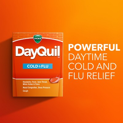 Vicks DayQuil Cold & Flu Multi-Symptom Medicine LiquiCaps - 24ct