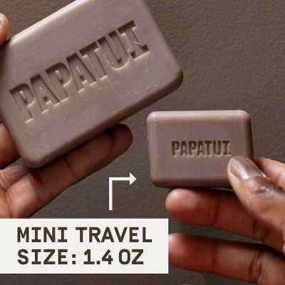 Papatui Men's Sulfate-Free Exfoliating and Hydrating Avocado Oil and Ceramides Bar Soap - Lush Coconut