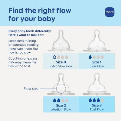 MAM Feel Good Glass Baby Bottle - 6 fl oz