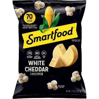 Smartfood White Cheddar Popcorn - 1.875oz: Gluten-Free, No Artificial Flavors