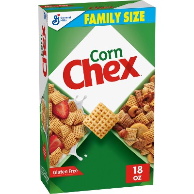 General Mills Size Corn Chex Cereal - 18oz: Gluten-Free, No Artificial Flavors