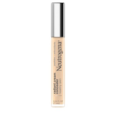 Neutrogena Healthy Skin Radiant Cream Concealer with Peptides + Antioxidants - 0.24 fl oz