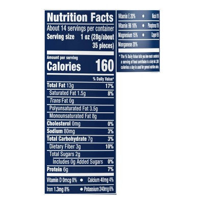 Planters Deluxe Pistachio Mix - 14.5oz: Salted, Mild Spice Level