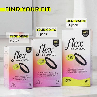 Flex Menstrual Discs